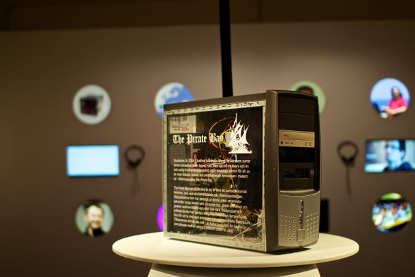 The first Pirate Bay server