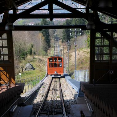 The Heidelberg funicular. 