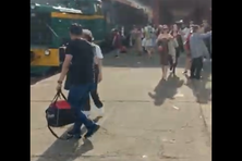 The new engine returning from Trai Mat.