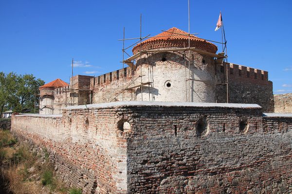 Much of the old structure is still intact.