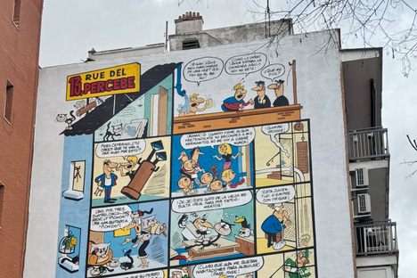 ‘13, Rue del Percebe’ Mural