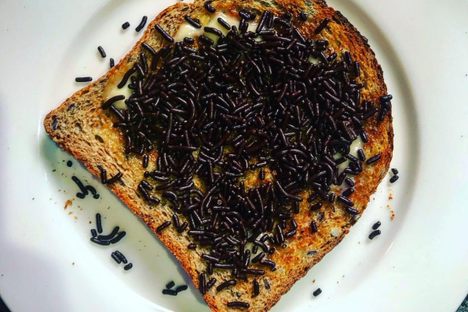 Behold, the most popular bread topping in the Netherlands.