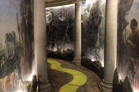 In the temple