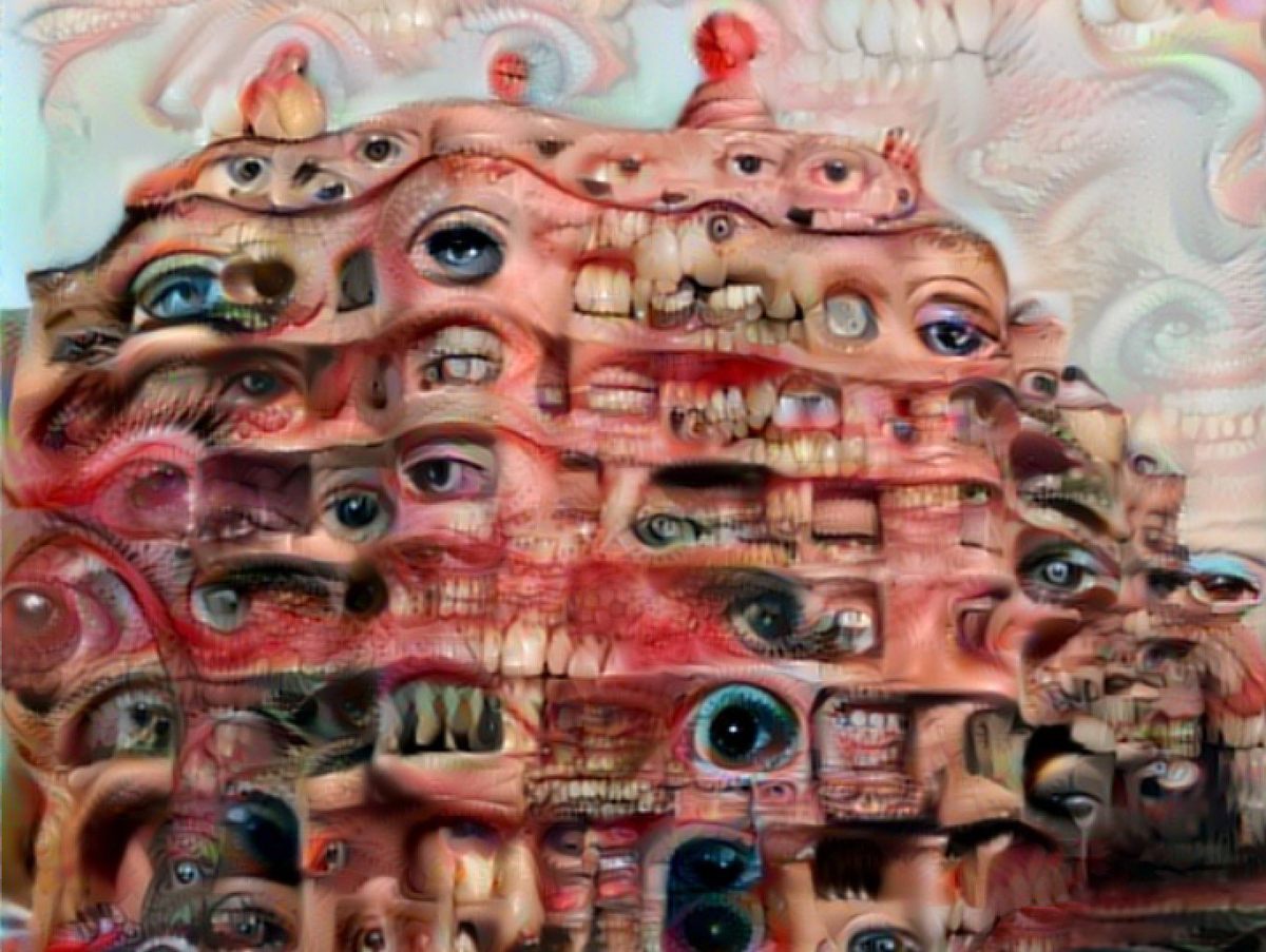 Algohorror, the Creepy Visual Mash-Up Art Created With Algorithms