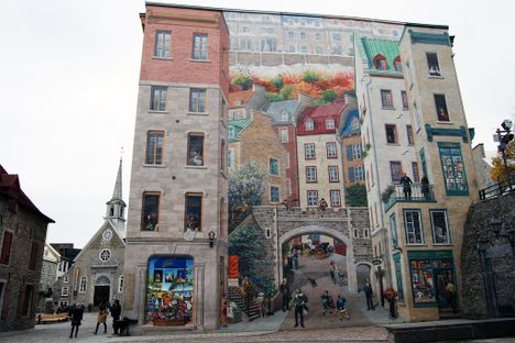 Fresque des Québécois