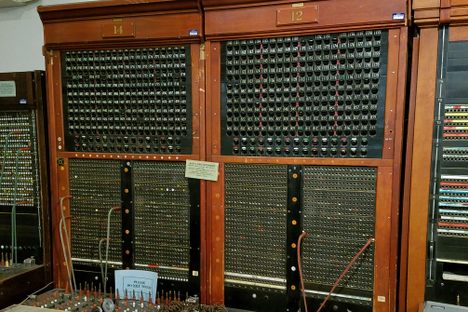 #9 C Switchboard from Tucumcari, circa 1958.
