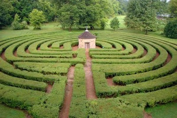 New Harmony Labyrinth. (Creative Commons)