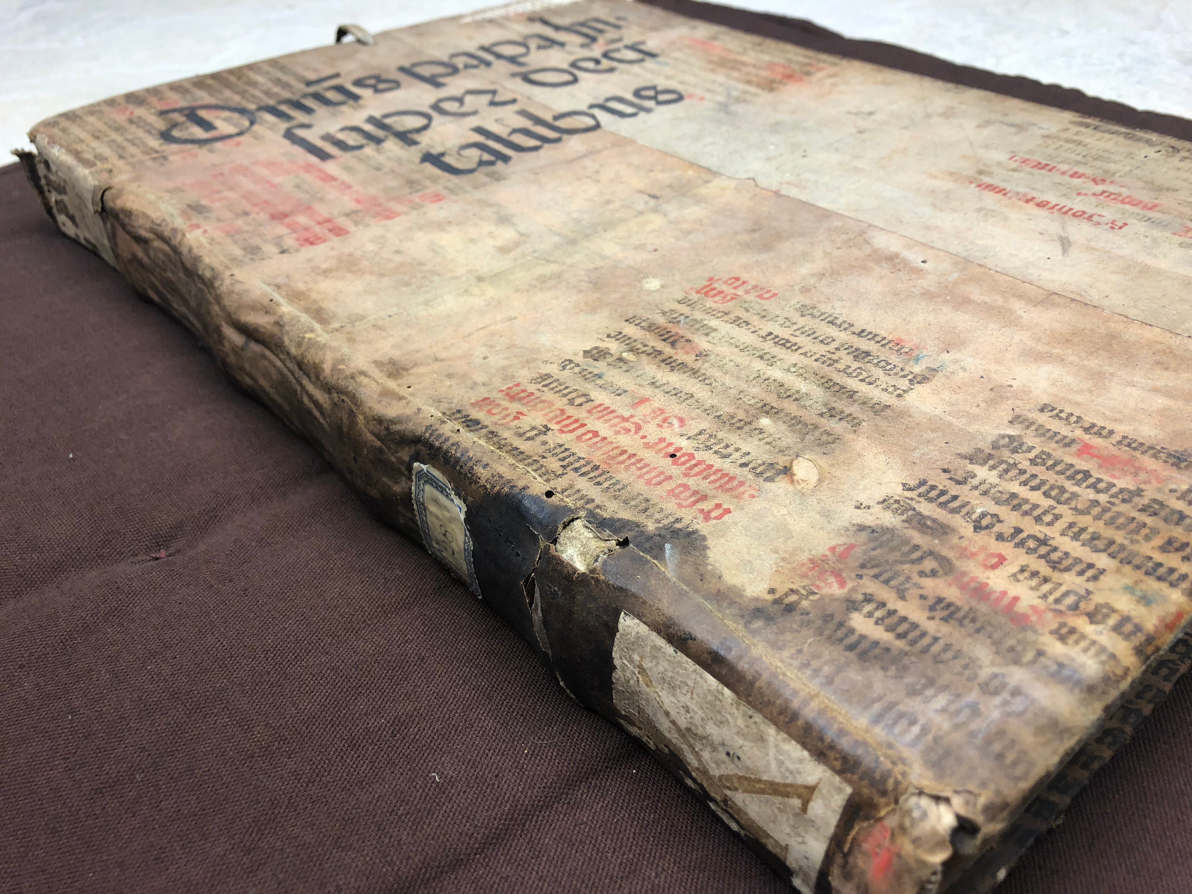 The Surprising Practice of Binding Old Books With Scraps of Even Older Books  - Atlas Obscura