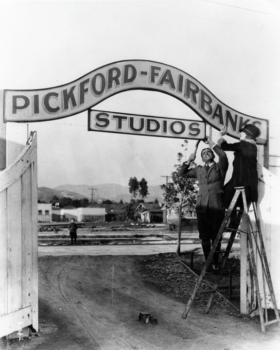 Opening Pickford-Fairbanks studios 