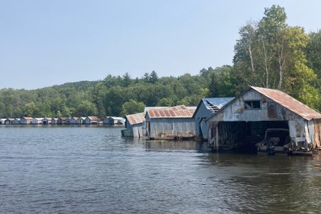 Stuntz Bay Boathouses