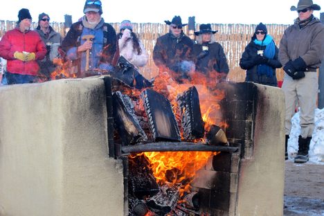 Burning pyre