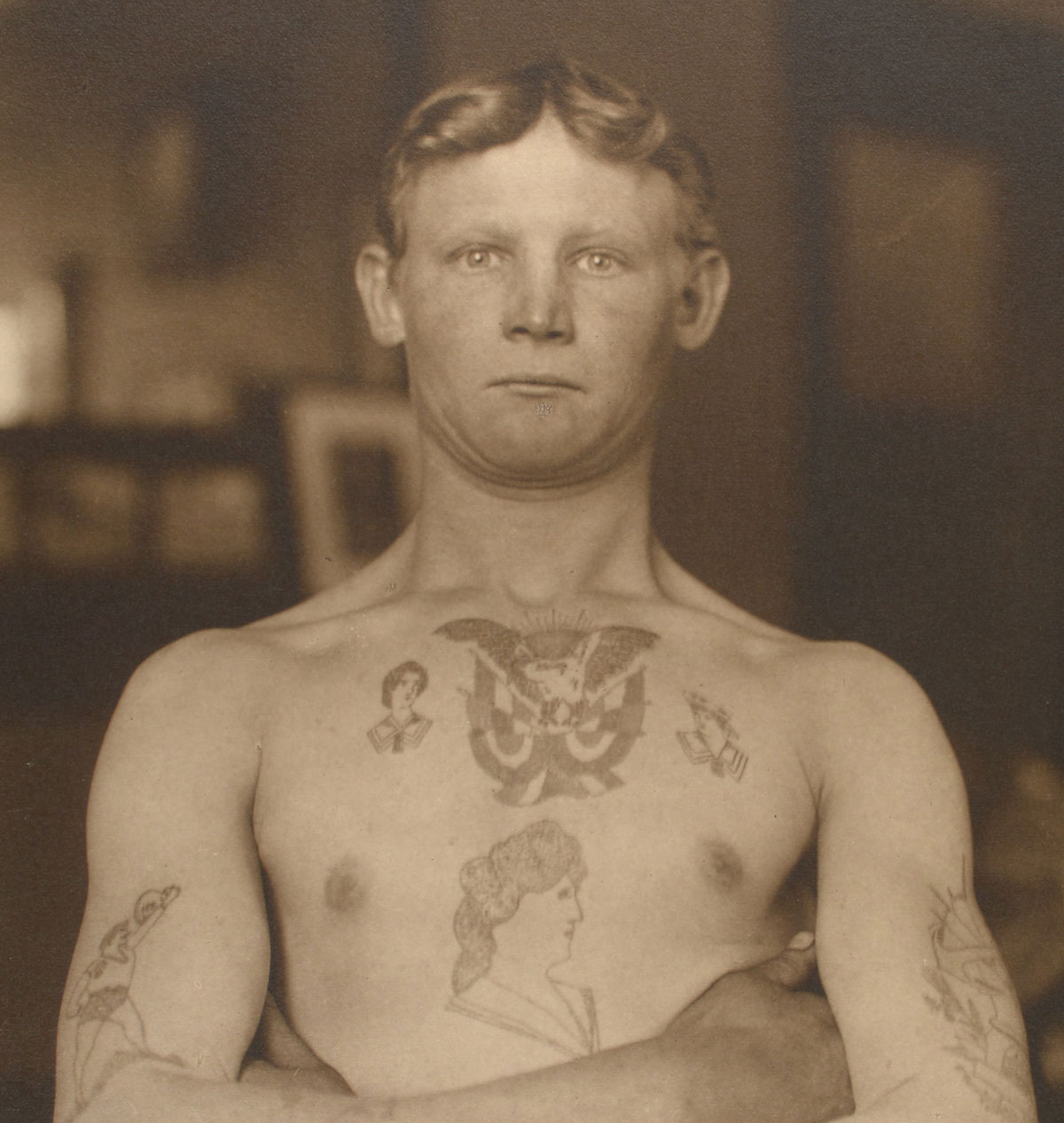 Body Art During World War II: From the Lyle Tuttle Tattoo Art Collection |  National Air and Space Museum