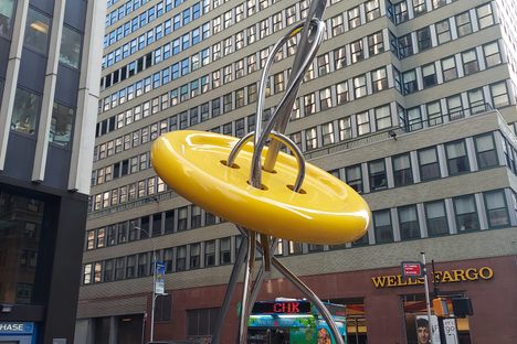 Giant Needle and Button