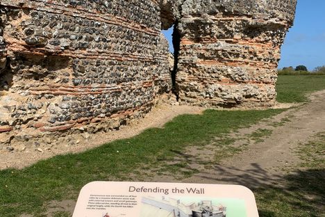 Burgh Castle Roman Fort