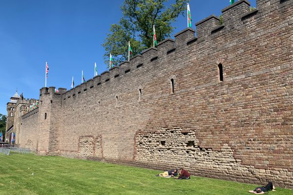 Roman Walls of Cardiff Castle