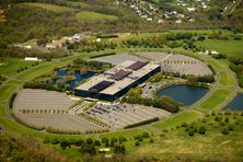 Aerial view of Bell Labs Holmdel