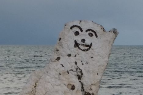Always smiling.
