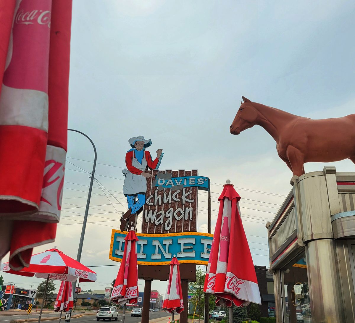 Second place: Chris Johns's photograph of Davies' Chuck Wagon Diner in Lakewood, Colorado.