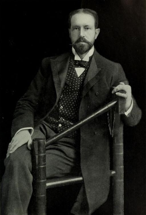 Dowie's first husband, Henry Norman.