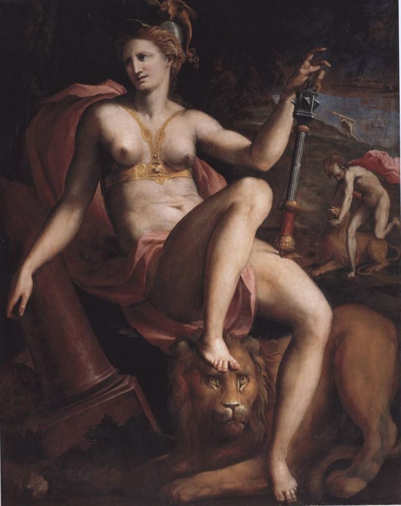 Maso da San Friano's <em>The Allegory of Fortitude</em>.