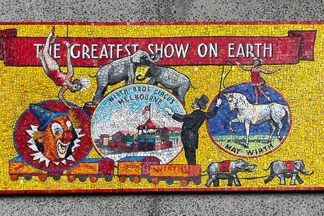 Wirth's Circus Mosaic 