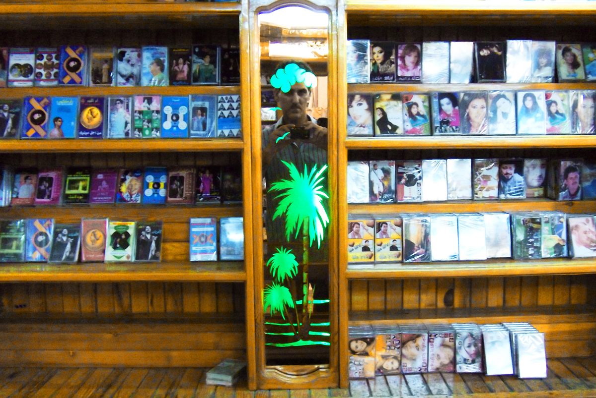 Mark Gergis's first trip to Syria was in 1997. He has since amassed between 500 to 600 cassettes of music from the region.