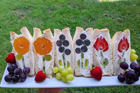 The Japanese fruit sandwich that's almost too beautiful to eat—almost.