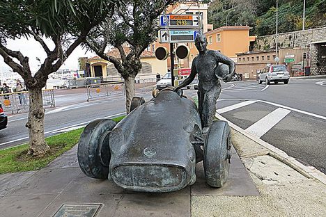 Juan Manuel Fangio Statue