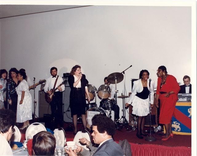 Talisa Solo with FAA chorale, 1989.
