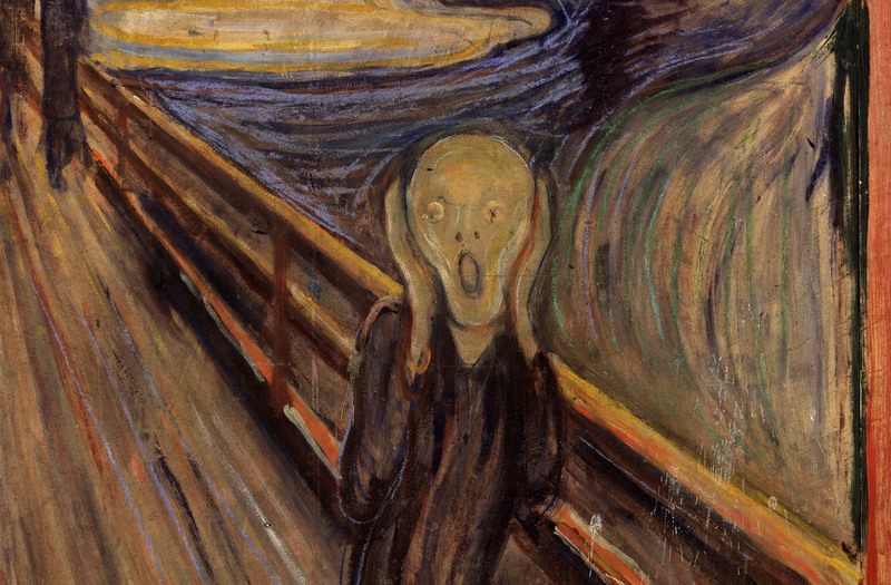 Edvard Munch's <i>Der Schrei der Natur</i>.