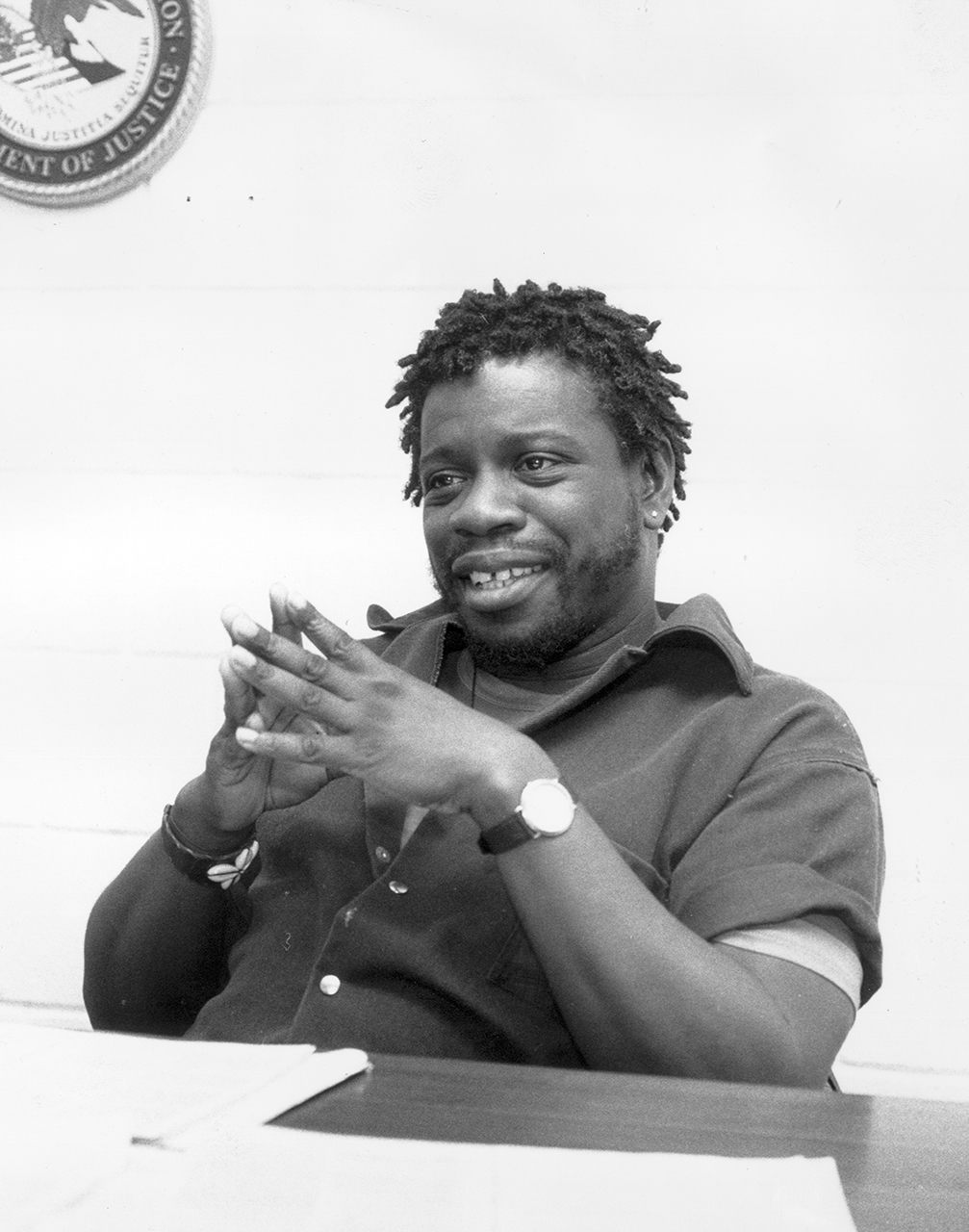 Mutulu Shakur, shown here in Manhattan Correctional Center, is currently fighting for compassionate release from prison.