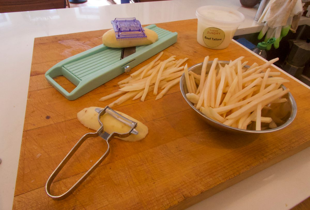 Who remembers making bread french fries with the McDonald's French