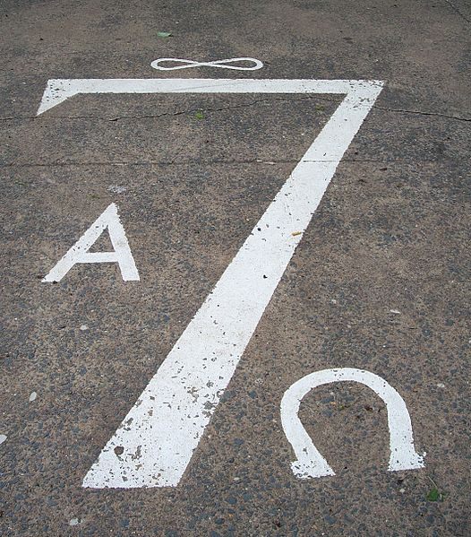 A sign of the Seven Society in front of "Maury Hall" (named in honor of Matthew Fontaine Maury) at the University of Virginia.