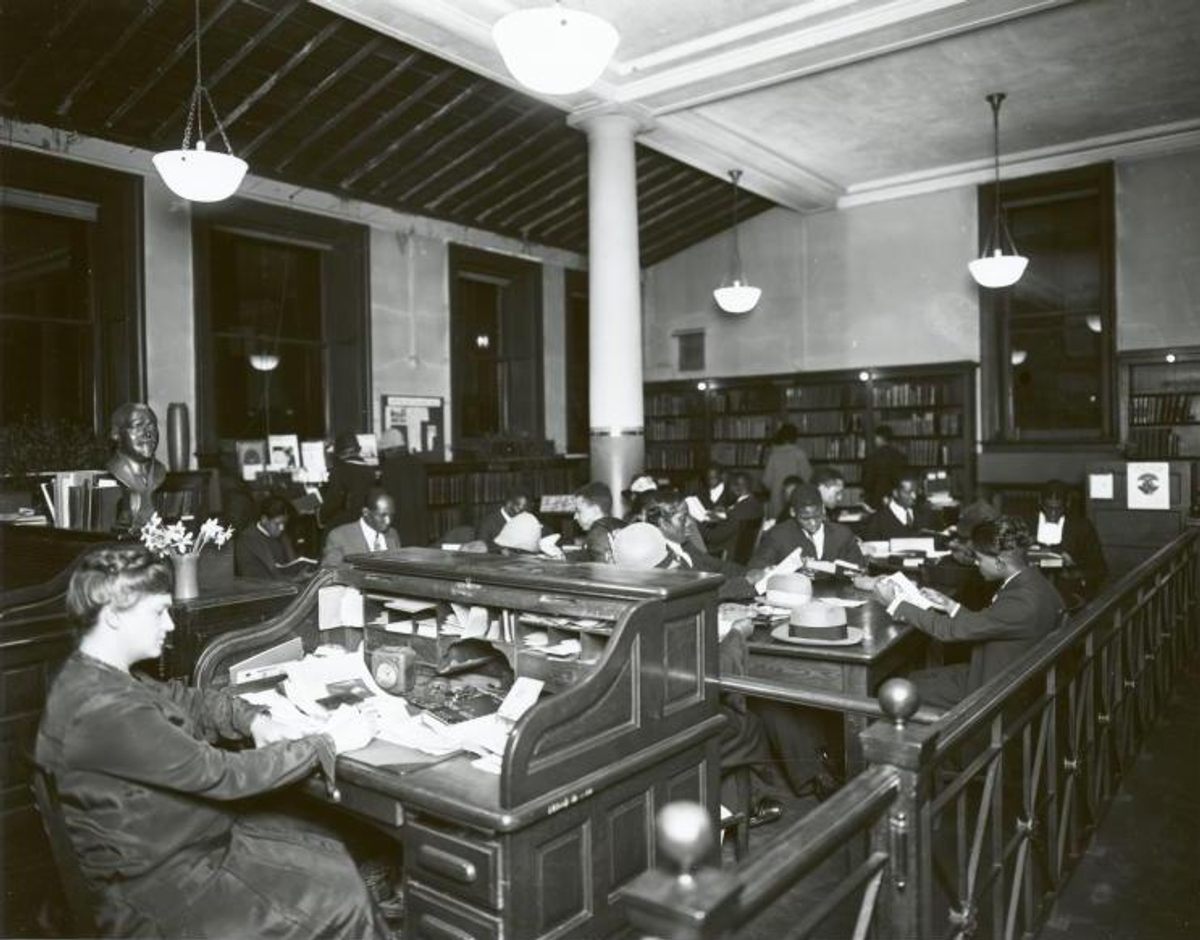 Ernestine Rose at the 135th Street Branch.