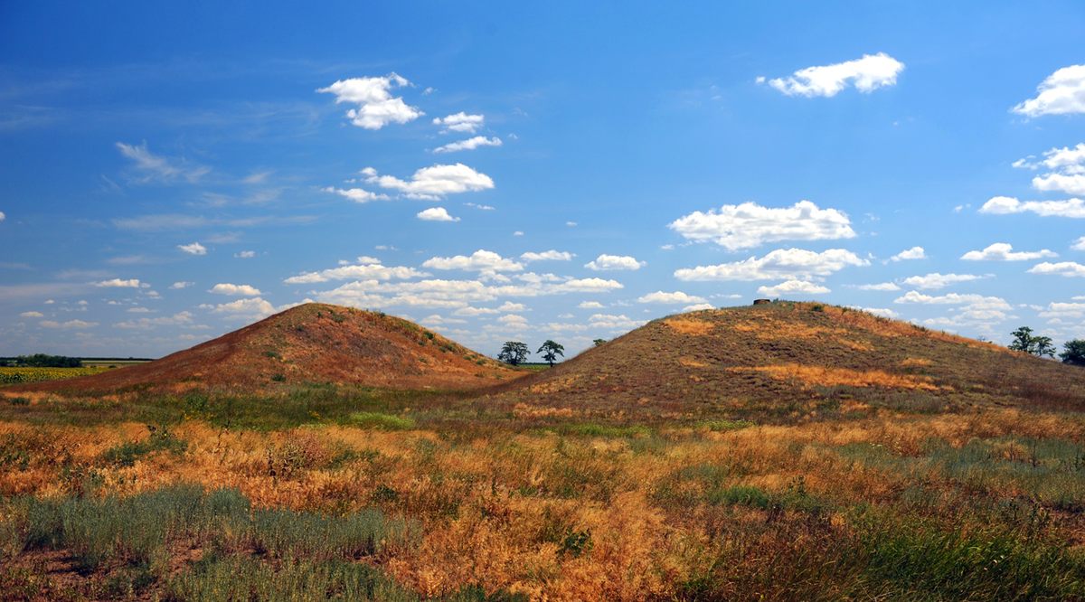 Modern-day Scythia stretches across the shrubby steppes between Europe and Asia—a perfect place for horse-riding nomadic groups.