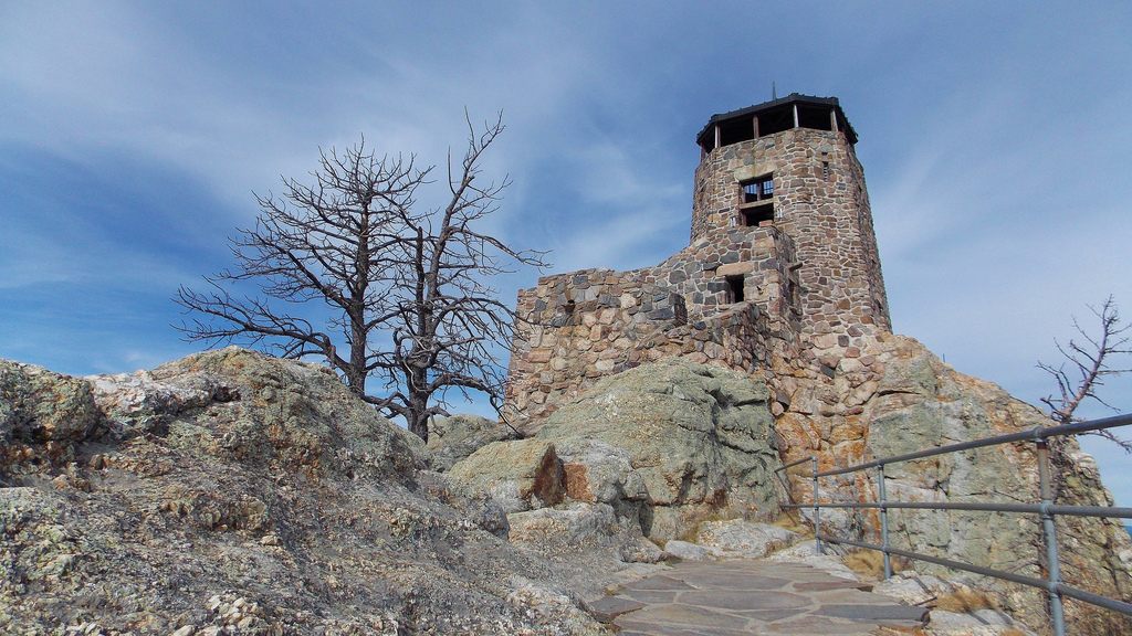 Harney Peak, The Highest Point in South Dakota.