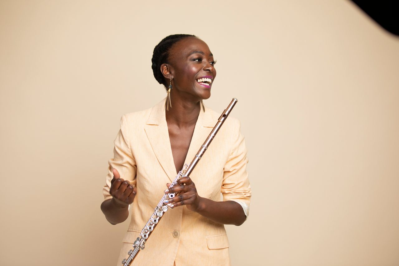 Nathalie Joachim of Flutronix plays flute on "Have and Hold," which will conclude the Library of Congress Boccaccio Project series on June 26, 2020.