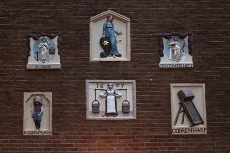 Amsterdam Gable Stones