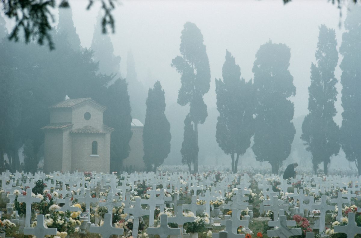 San Michele is now most famous as the final resting place of Ezra Pound and Igor Stravinsky.