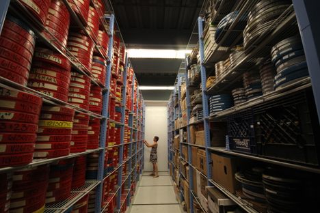The Alamo Theater holds extensive film archives. 