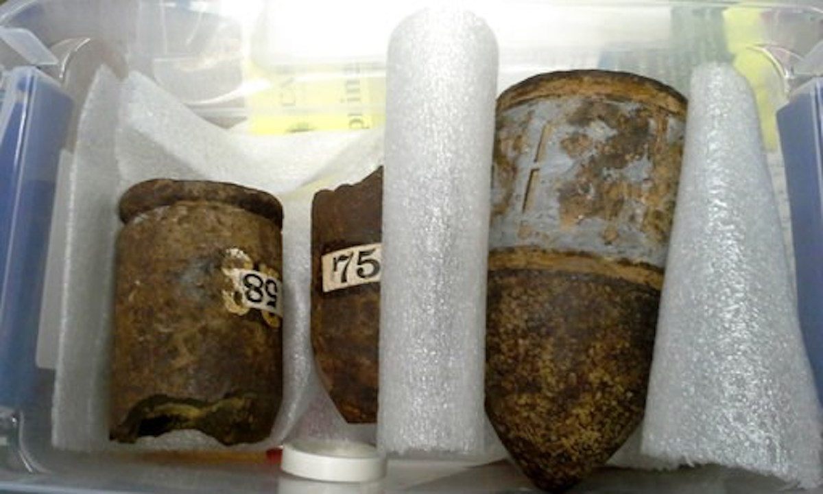 Live artillery shells found at a Massachusetts library