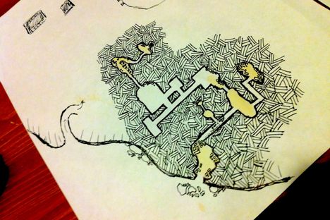 What does your greatest dungeon map look like?