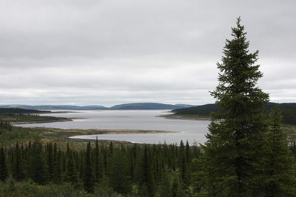 Caniapiscau Reservoir, Quebec. 