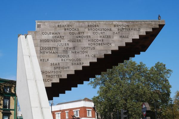 The top of the Stairway to Heaven Memorial.