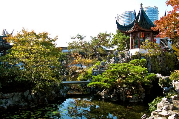Dr. Sun Yat-Sen Classical Garden - Maple Hall Courtyard.