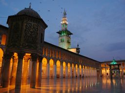 Umayyad Mosque courtyard