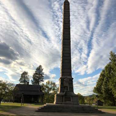 Another view of the monument.