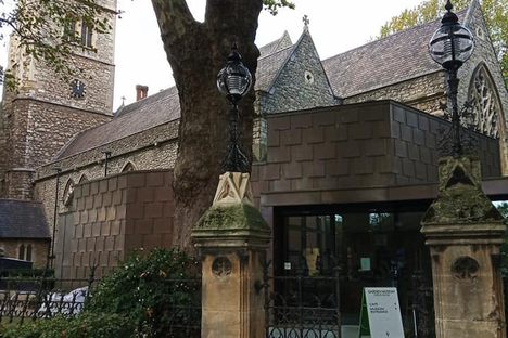 Garden Museum Cafe Entrance