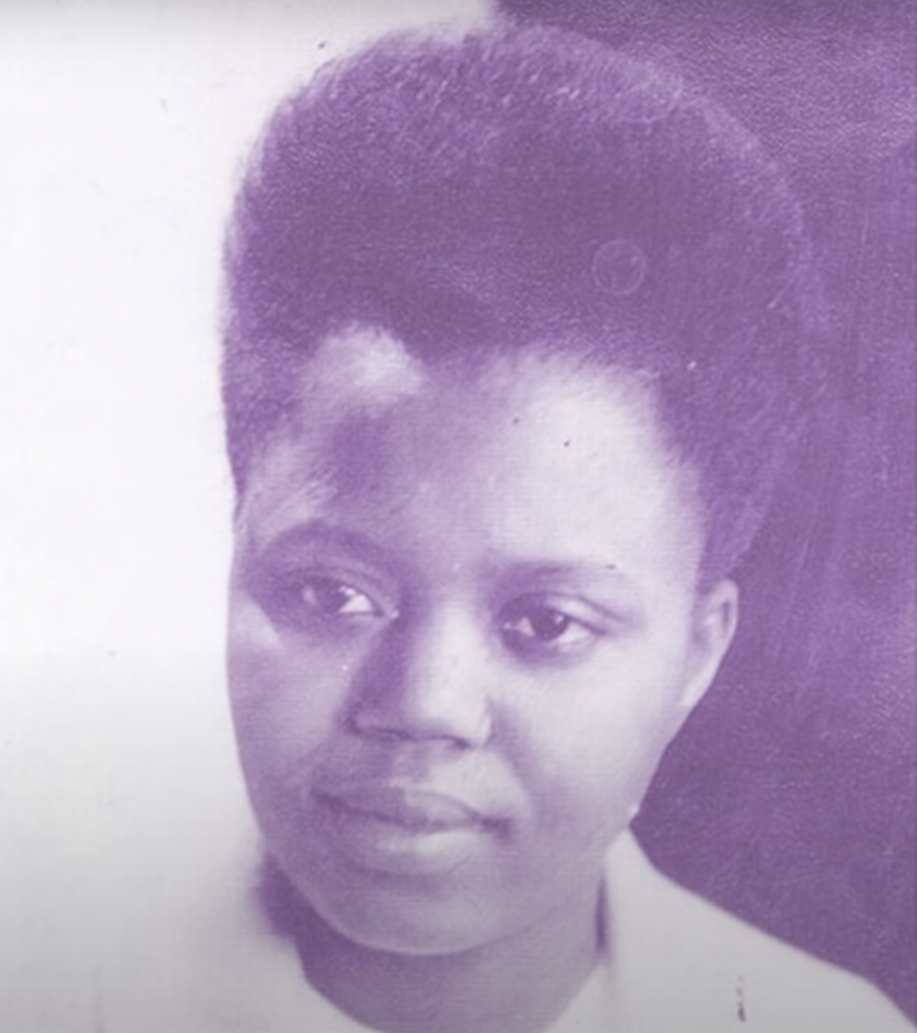 This is one of the few photographs Niyitegeka's family has of her.