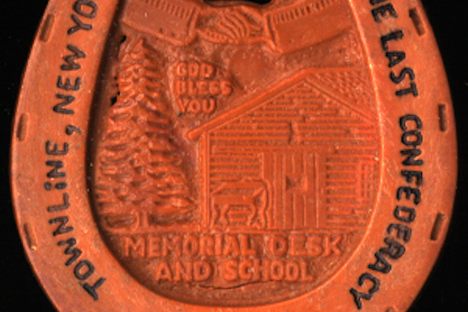 Item commemorating the readmission of Town Line to the Union in 1946.